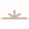 Ekena Millwork Richland Smooth Timber Gable Bracket, Douglas Fir, 84"W x 28"H x 5 1/2"D x 5 1/2"F, 8/12 Pitch GBW084X28X0606RIC00SDF - alternate 1